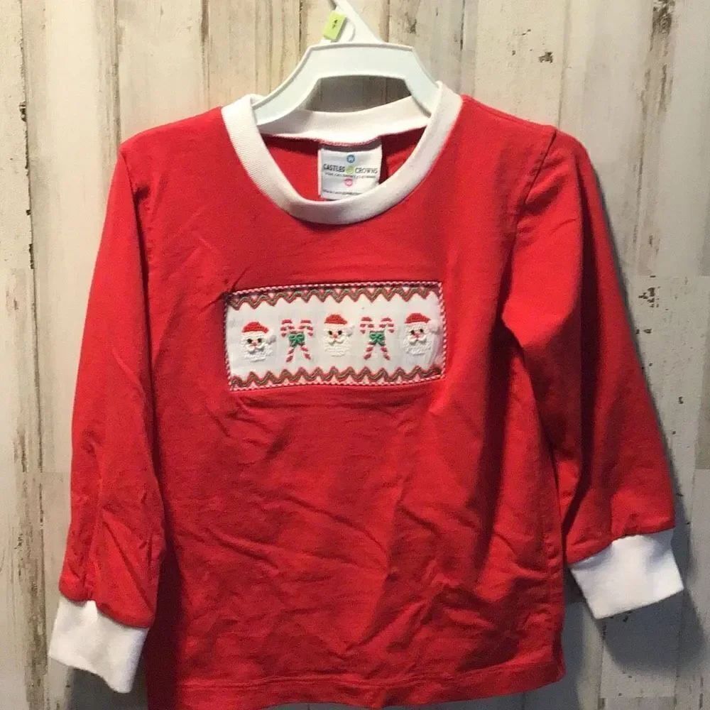 Christmas top from castles and crowns size 3T
